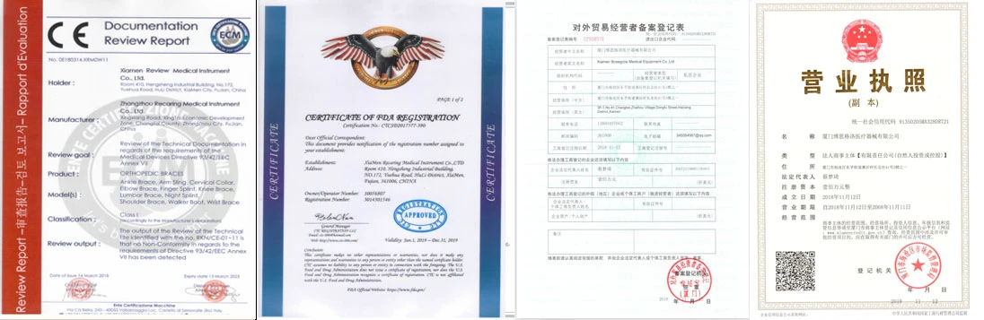 Osteoarthritis OA Knee Brace certifications Osteoarthritis OA Knee Brace certifications