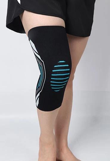 Sports fitness elastisk knæstøtte Knit knæbøjle